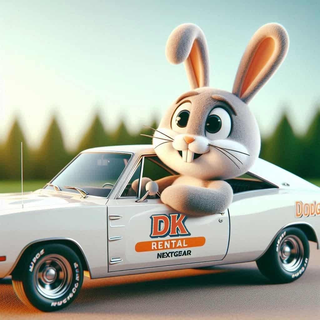 Maskot Autopožičovňa DK